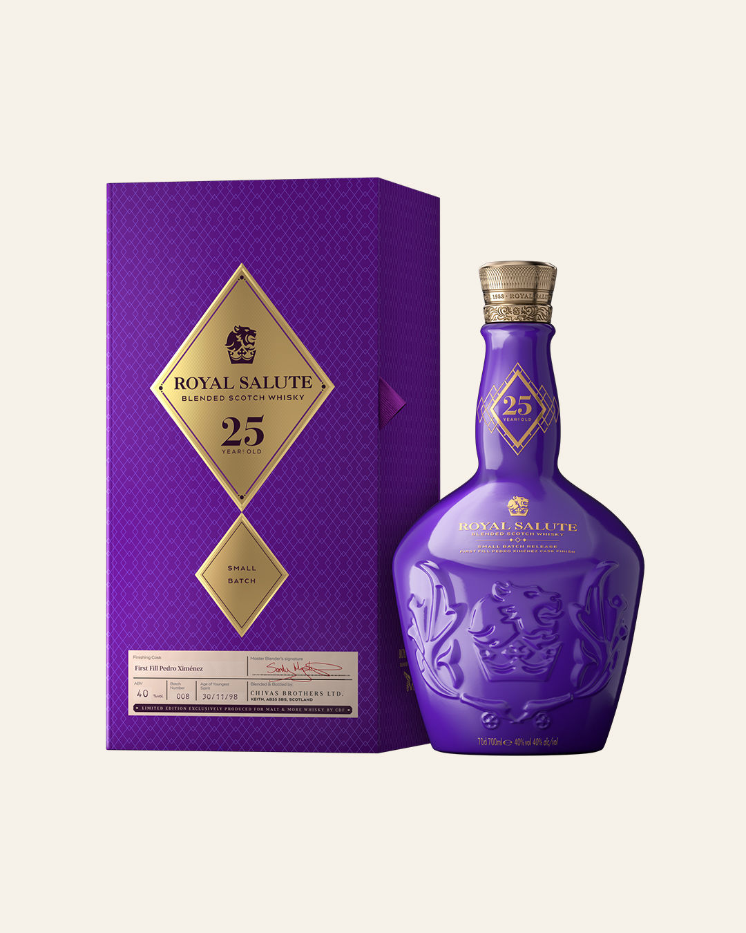 Royal Salute Scotch Whisky Small Batch Collection