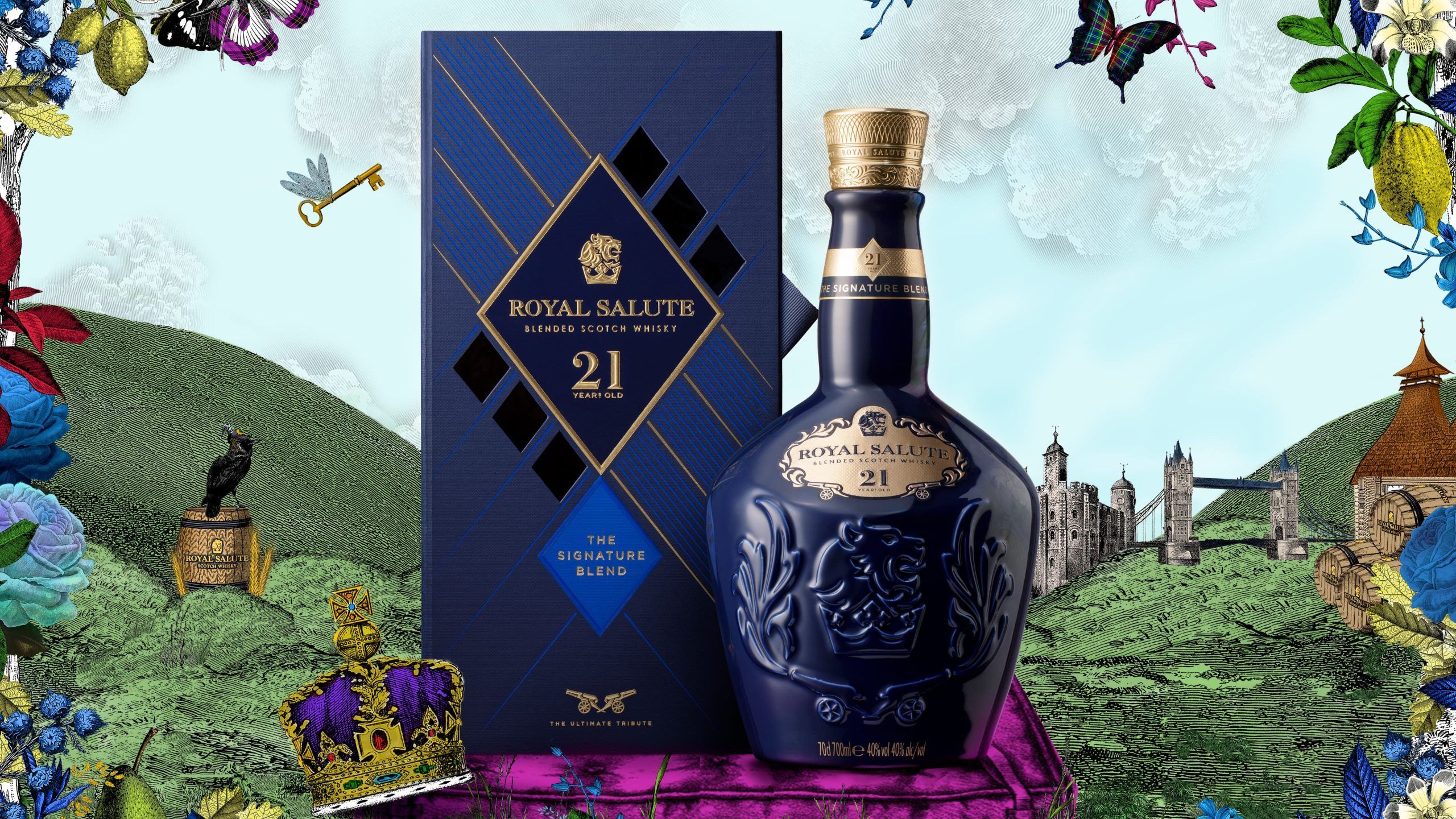 21 Year Old The Signature Blend - Royal Salute Scotch Whisky 21 Year Old The Signature Blend - Royal Salute Scotch Whisky