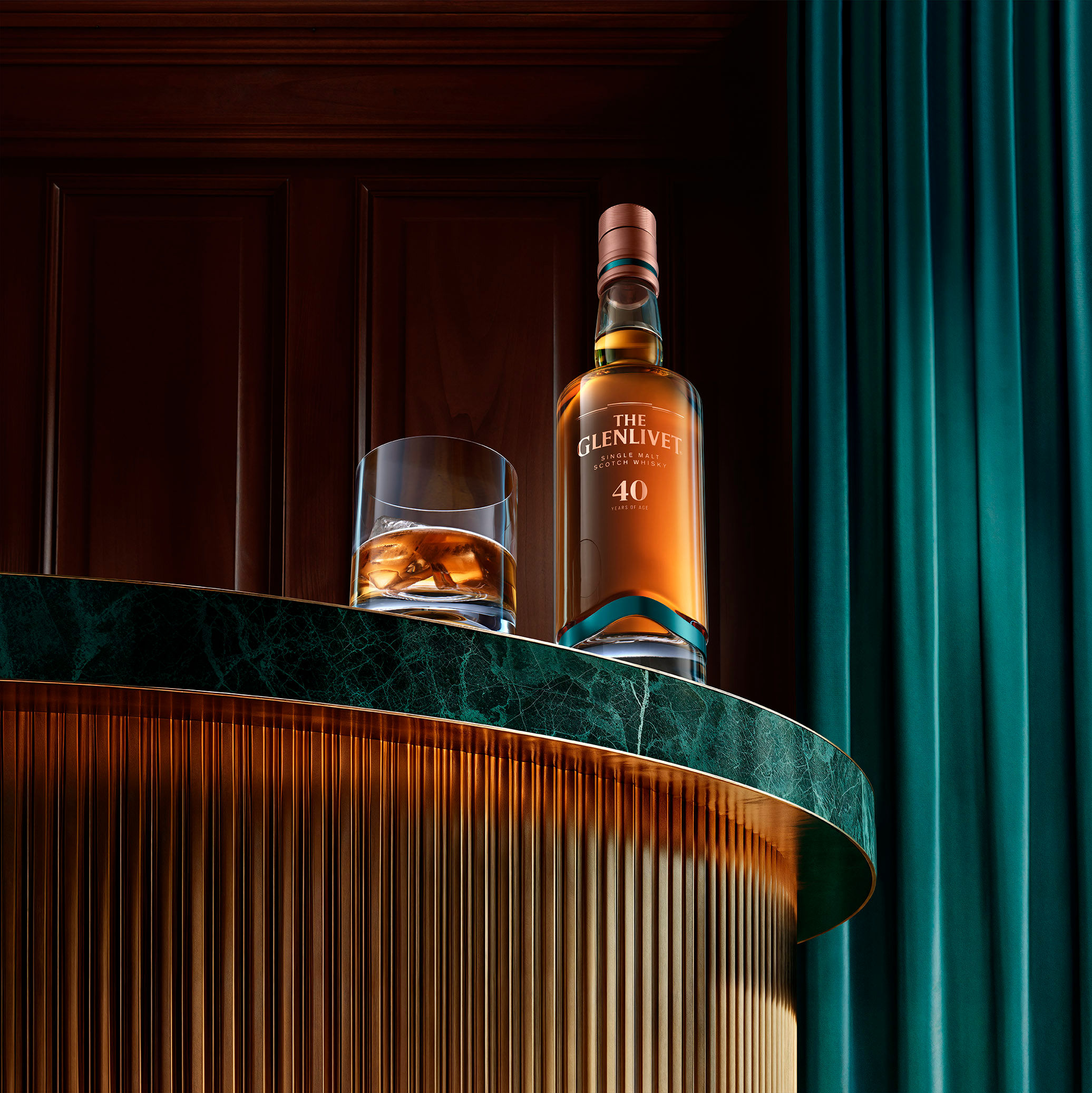 21 Year Old Single Malt Scotch Whisky - The Glenlivet