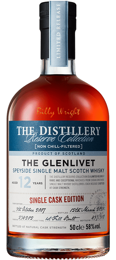 12 year old single cask butt 2020 50cl engraved