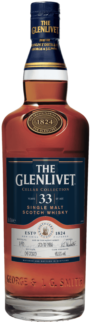 30 Year Old Scotch Whisky - Cellar Collection - The Glenlivet 30 Year Old Scotch Whisky - Cellar Collection - The Glenlivet
