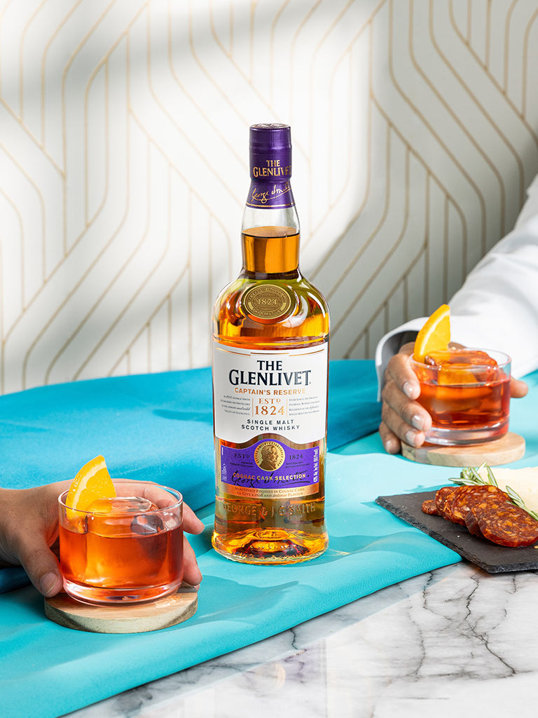 Captain's Reserve Single Malt Scotch Whisky - The Glenlivet