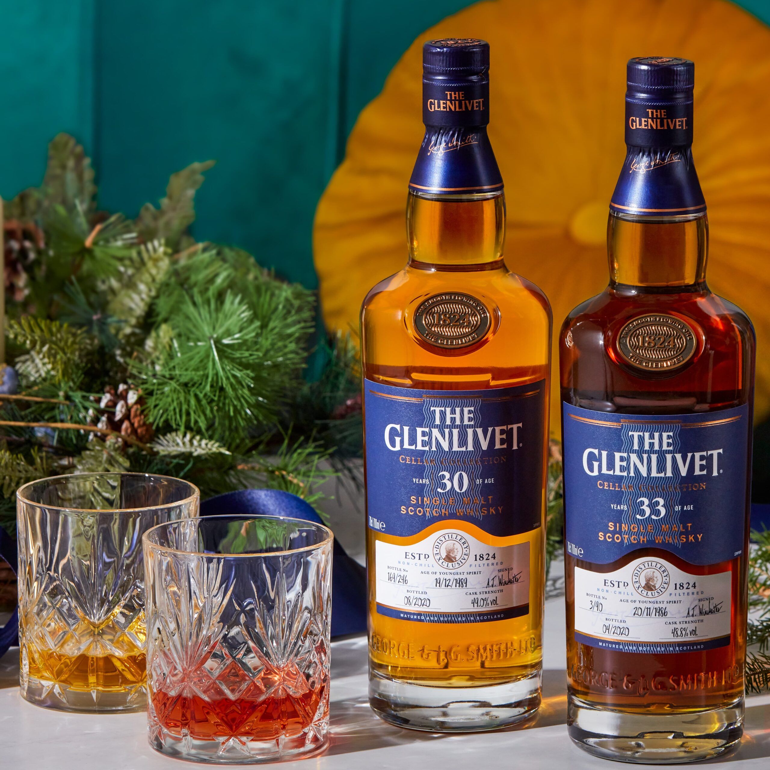 33 Year Old Scotch Whisky - Cellar Collection - The Glenlivet 33 Year Old Scotch Whisky - Cellar Collection - The Glenlivet