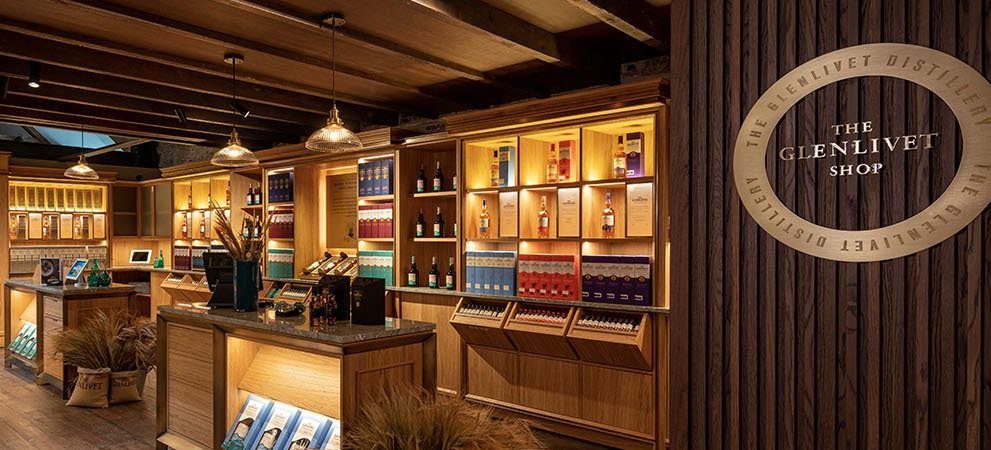 the glenlivet distillery the provision room
