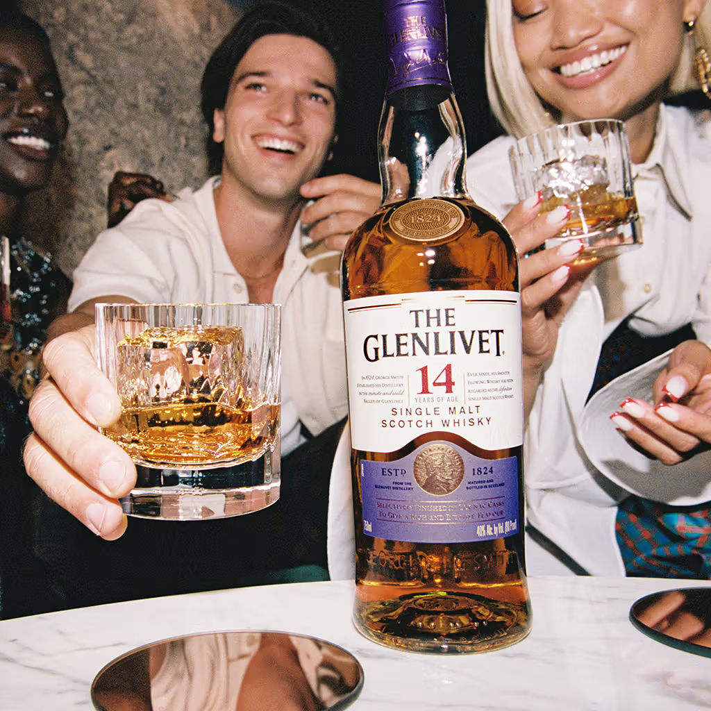 14 Year Old Single Malt Scotch Whisky - The Glenlivet CA