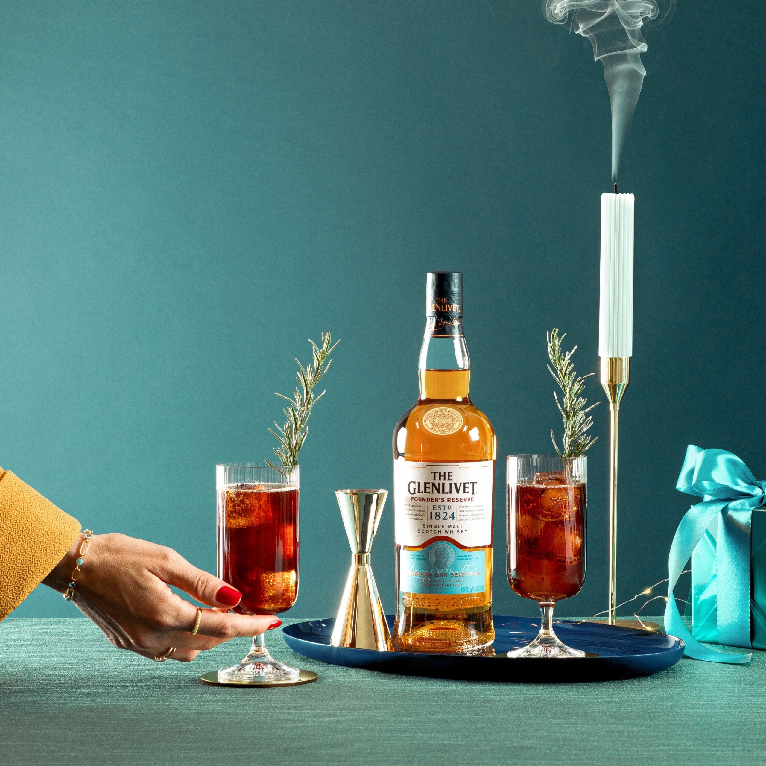 Balsamic Fig Fizz Cocktail