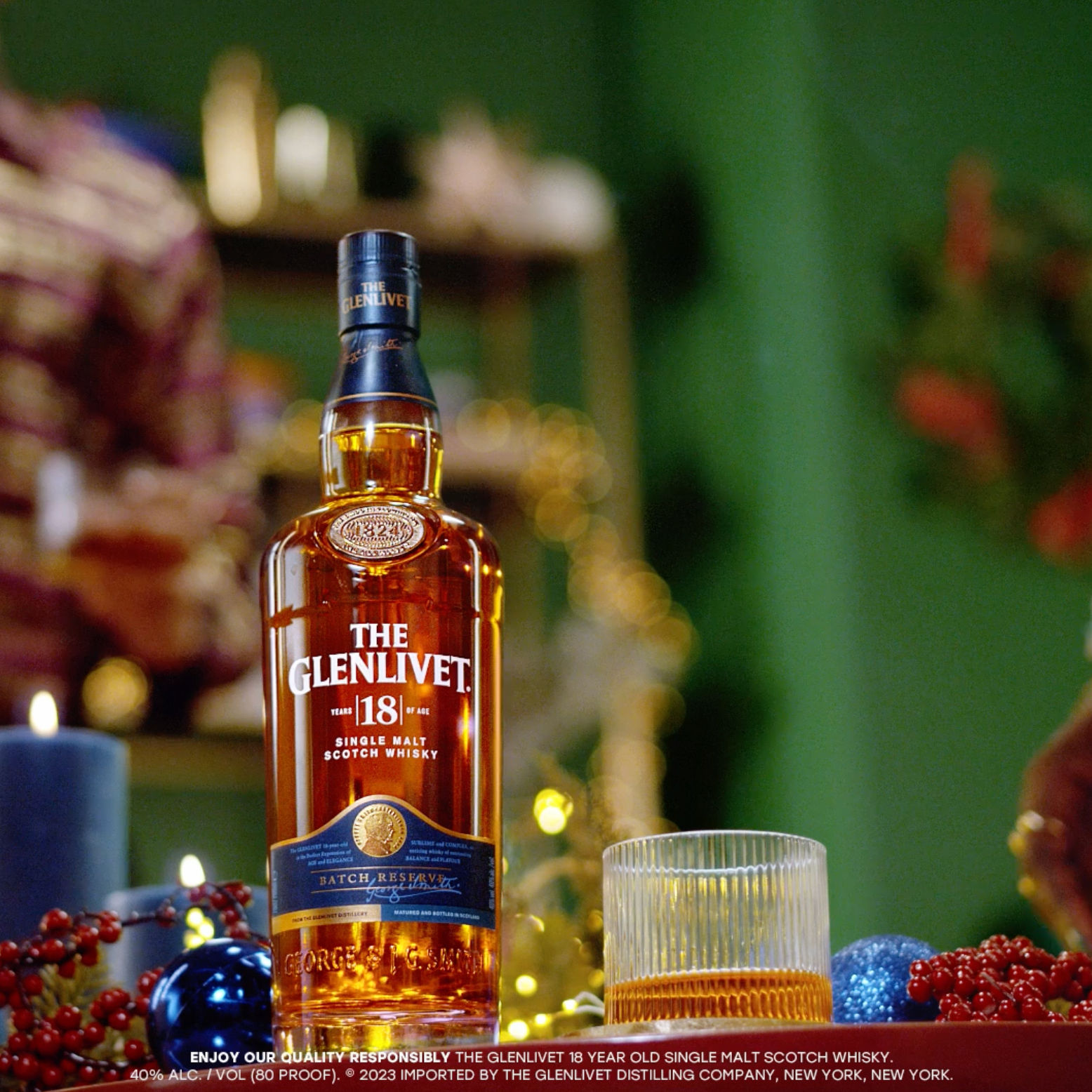 The Glenlivet 18 Year Old Single Malt Scotch Whisky | ReserveBar