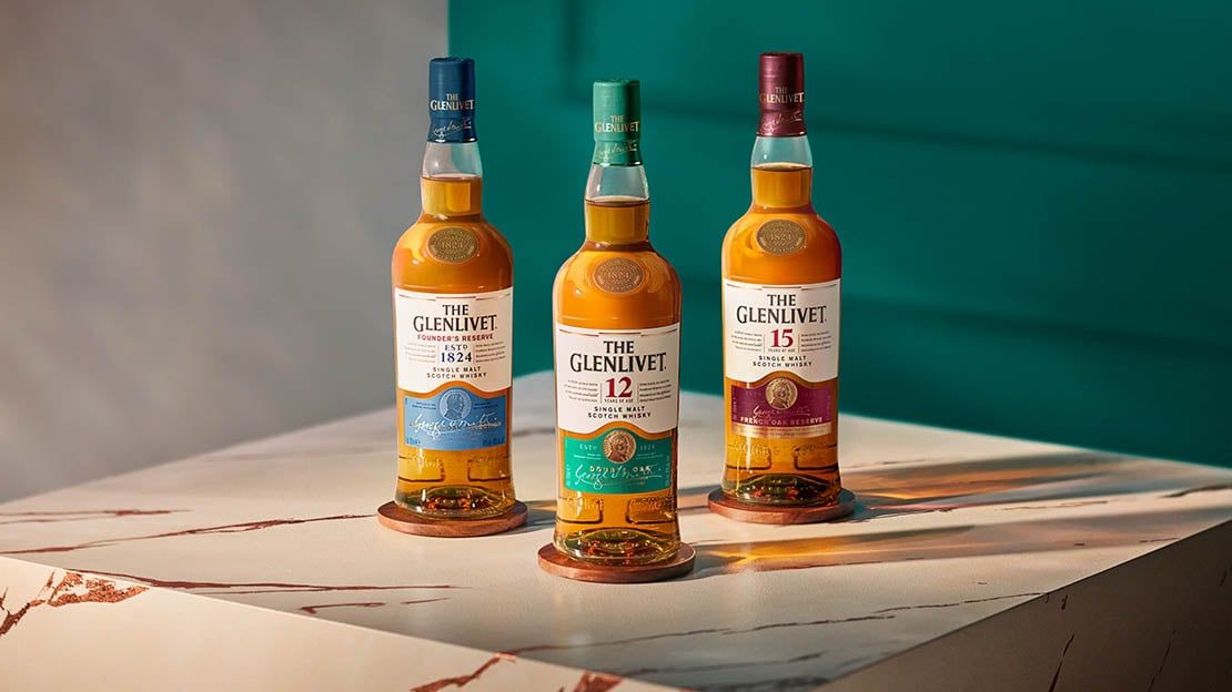 Single Malt Speyside Scotch Whisky - The Glenlivet