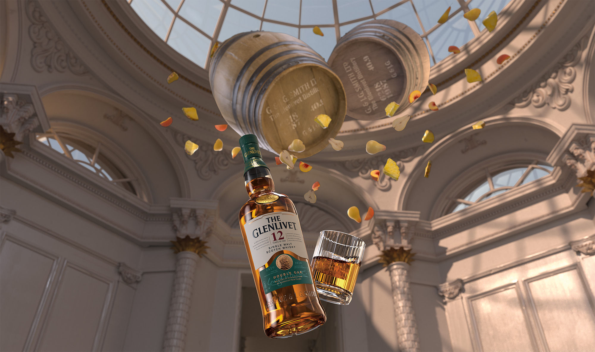 Single Malt Speyside Scotch Whisky - The Glenlivet CA