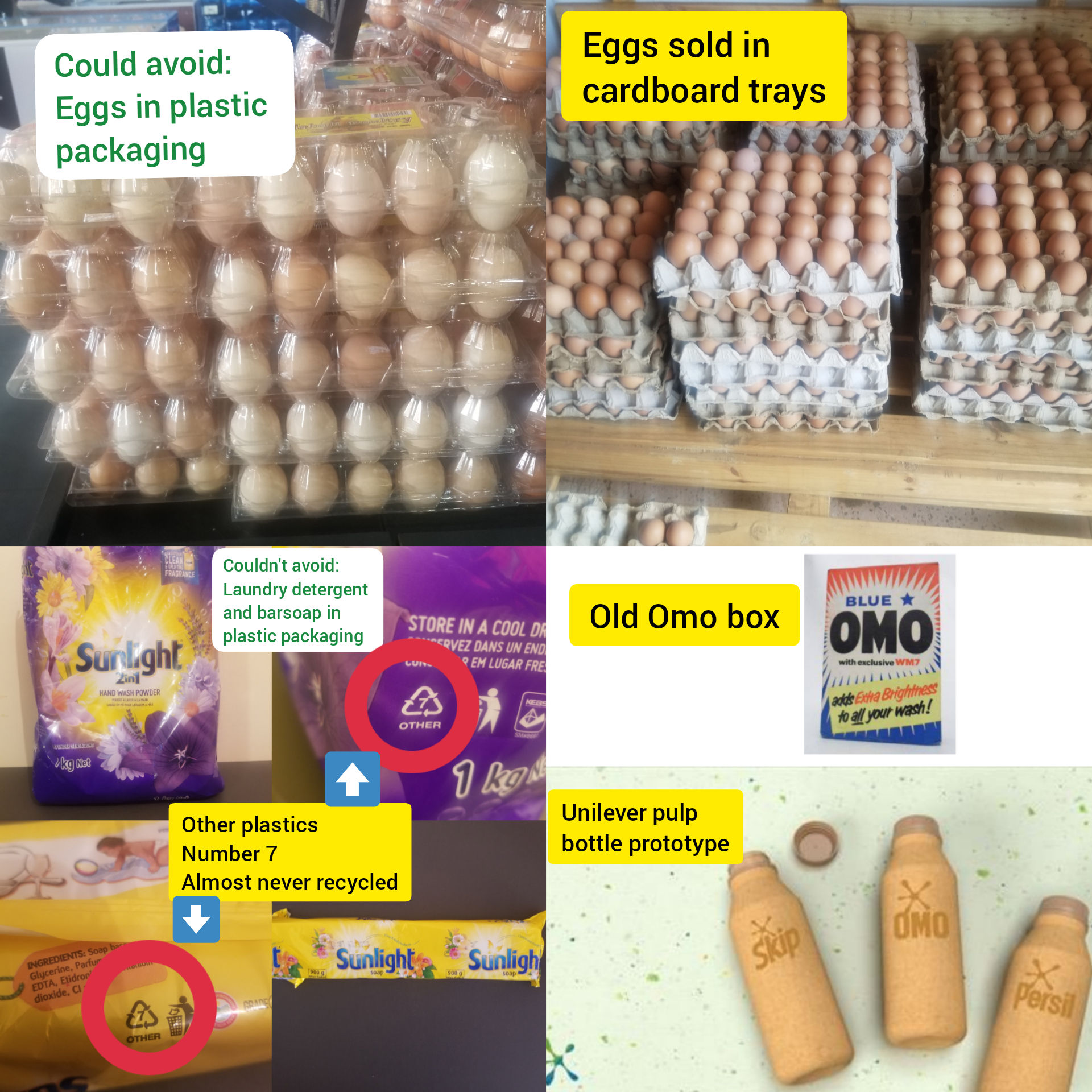Plastic free eggs Kenya