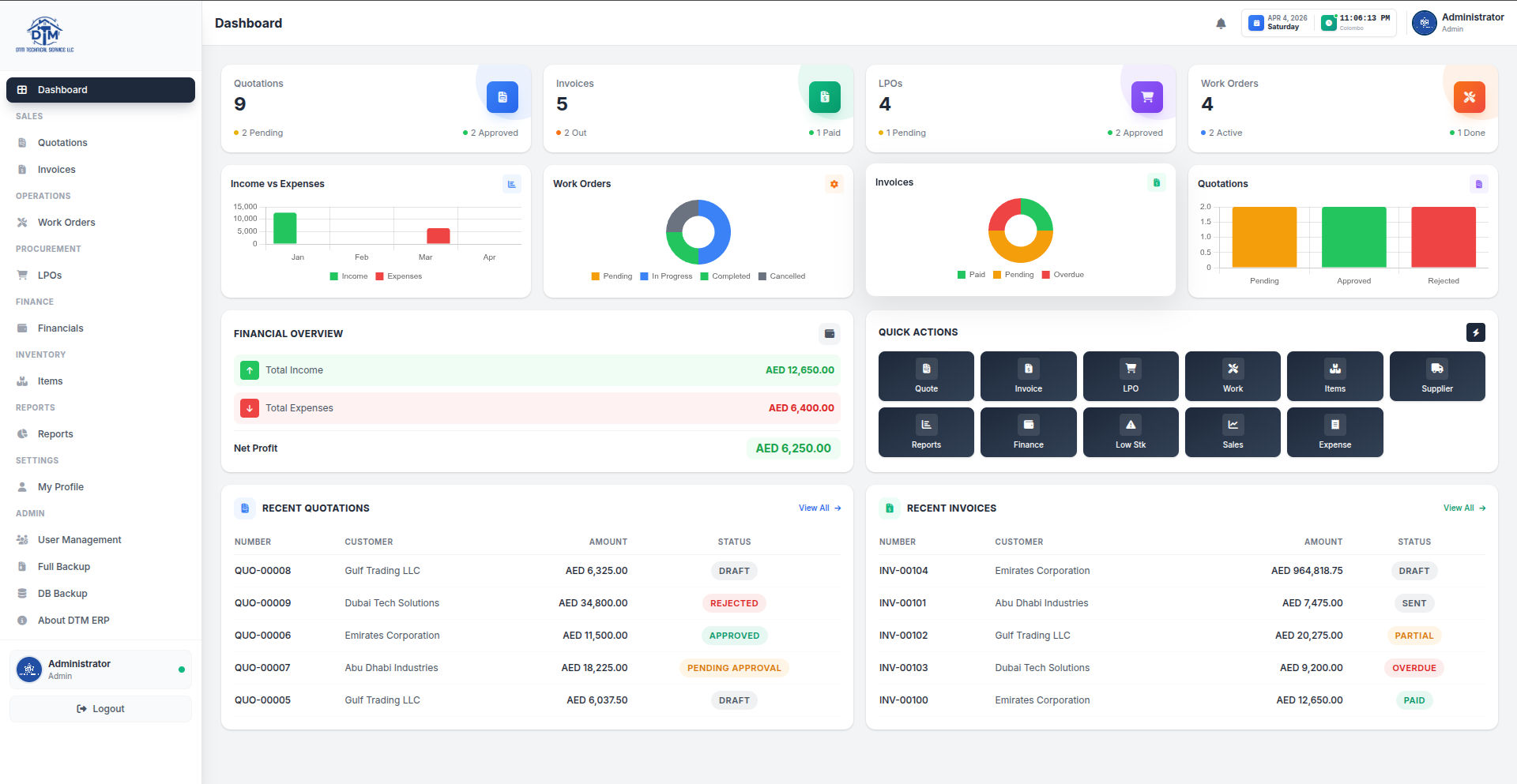ERP System