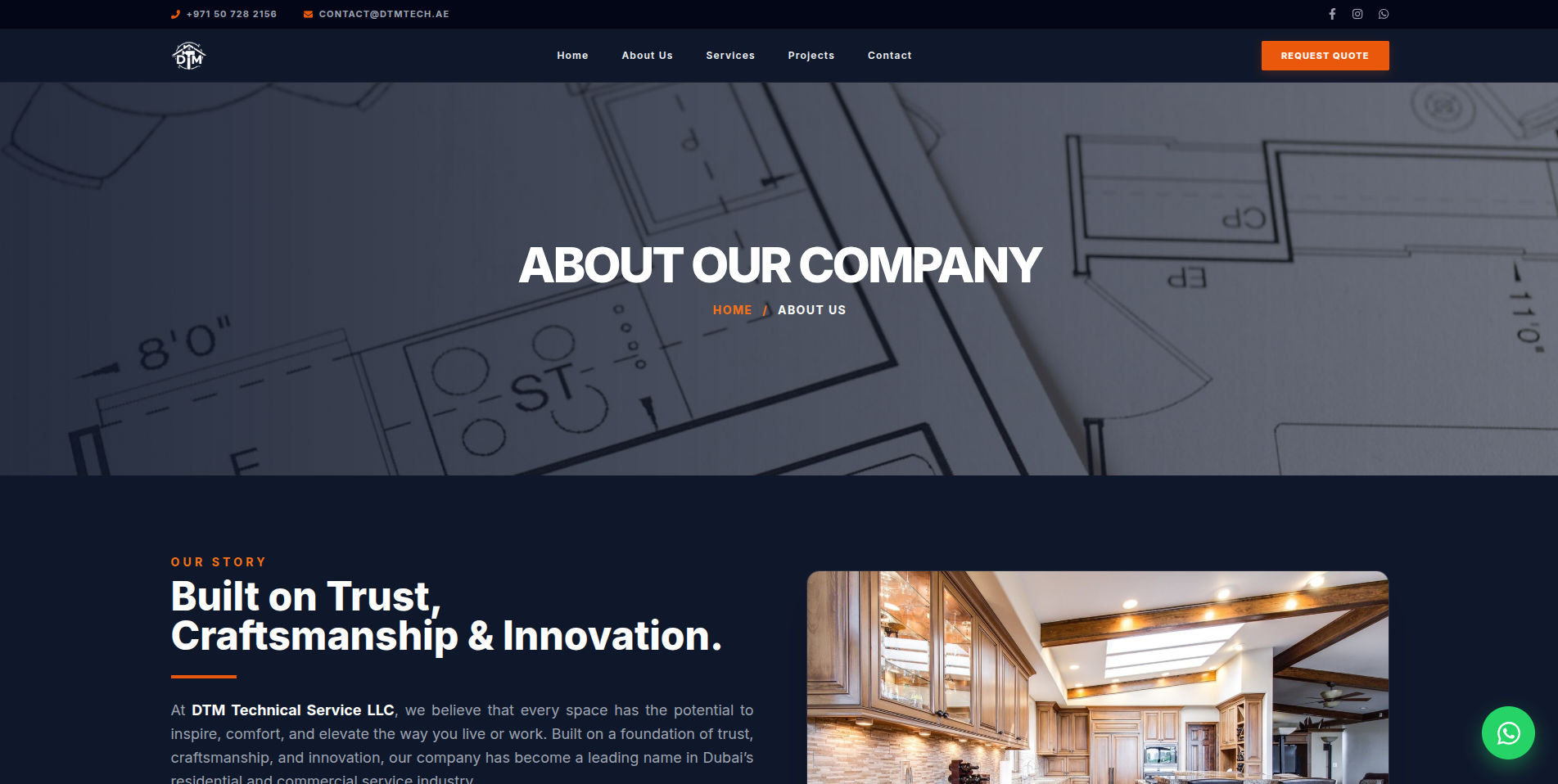 DTM Technologies UAE - Corporate Website - Image 6
