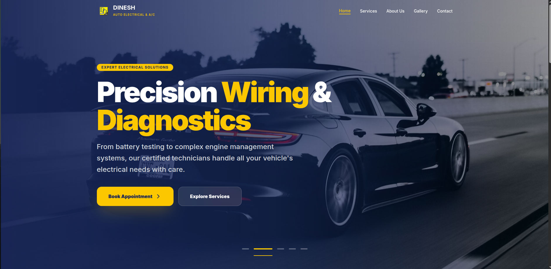DD AC Repair Center - Service Booking System