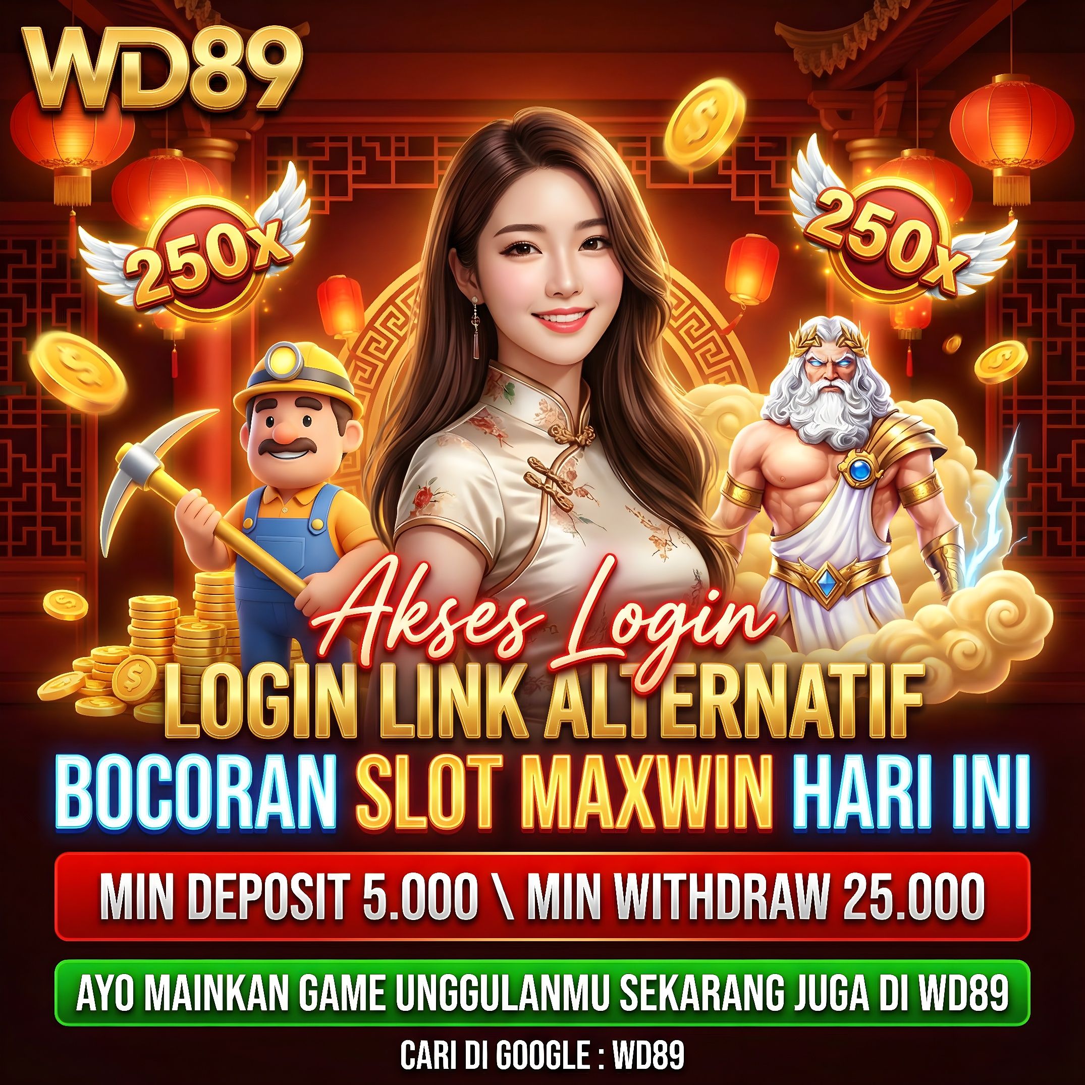 WD89: Gerbang Angpao Emas – Rayakan Hoki Tahun Kuda Di Sini!