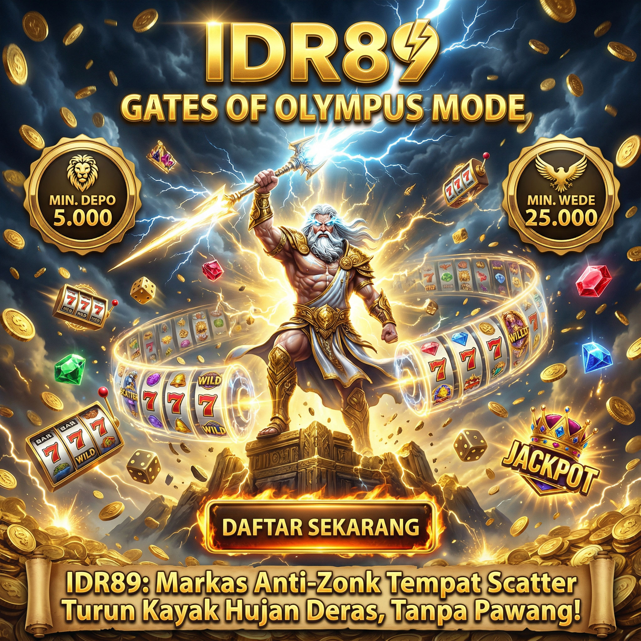 IDR89: Destinasi Terakhir Para Pemburu Slot Gacor Anti-Rungkad