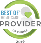 Best of Home care 2019 Provider of Choice