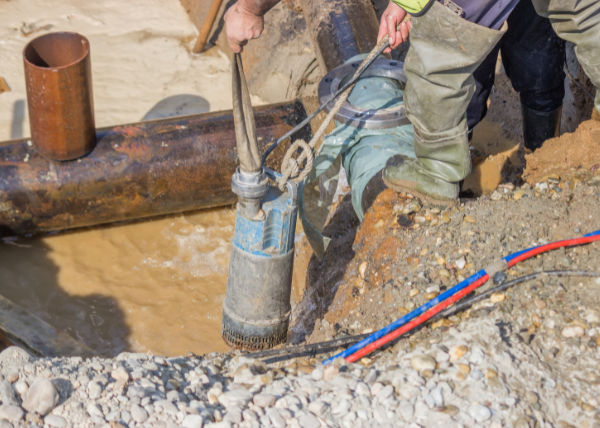 Flash Flood Basement Water Removal