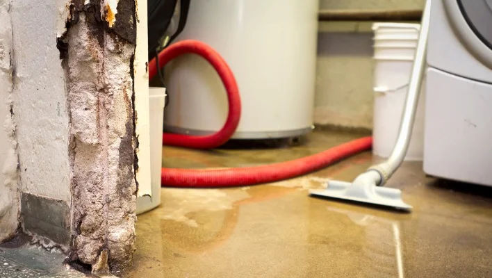 Water Heater Leak Damage Cleanup