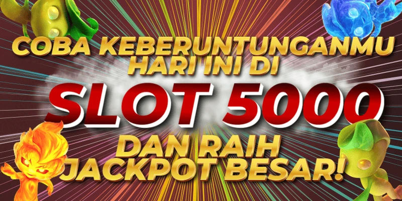 Slot 5000: Nomor 1 Situs Slot Gacor dengan Jaminan Maxwin dan Garansi Kekalahan