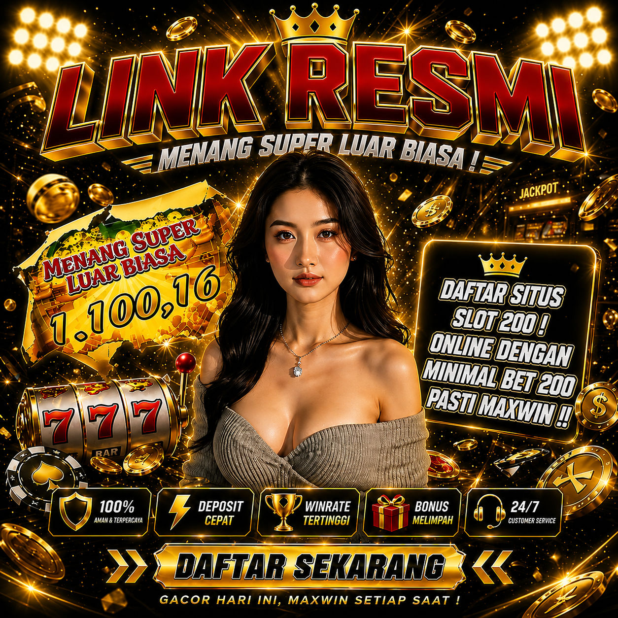 FLOKITOTO : Link Daftar Situs Slot 200 Online Dengan Minimal Bet 200 Pasti Maxwin