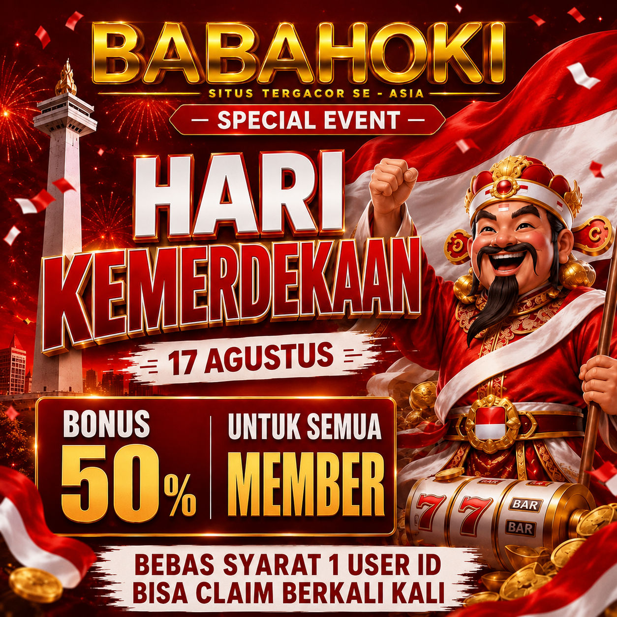 JEBOLTOGEL Platform Game Online x Kemerdekaan Indonesia Ke 81-Thn