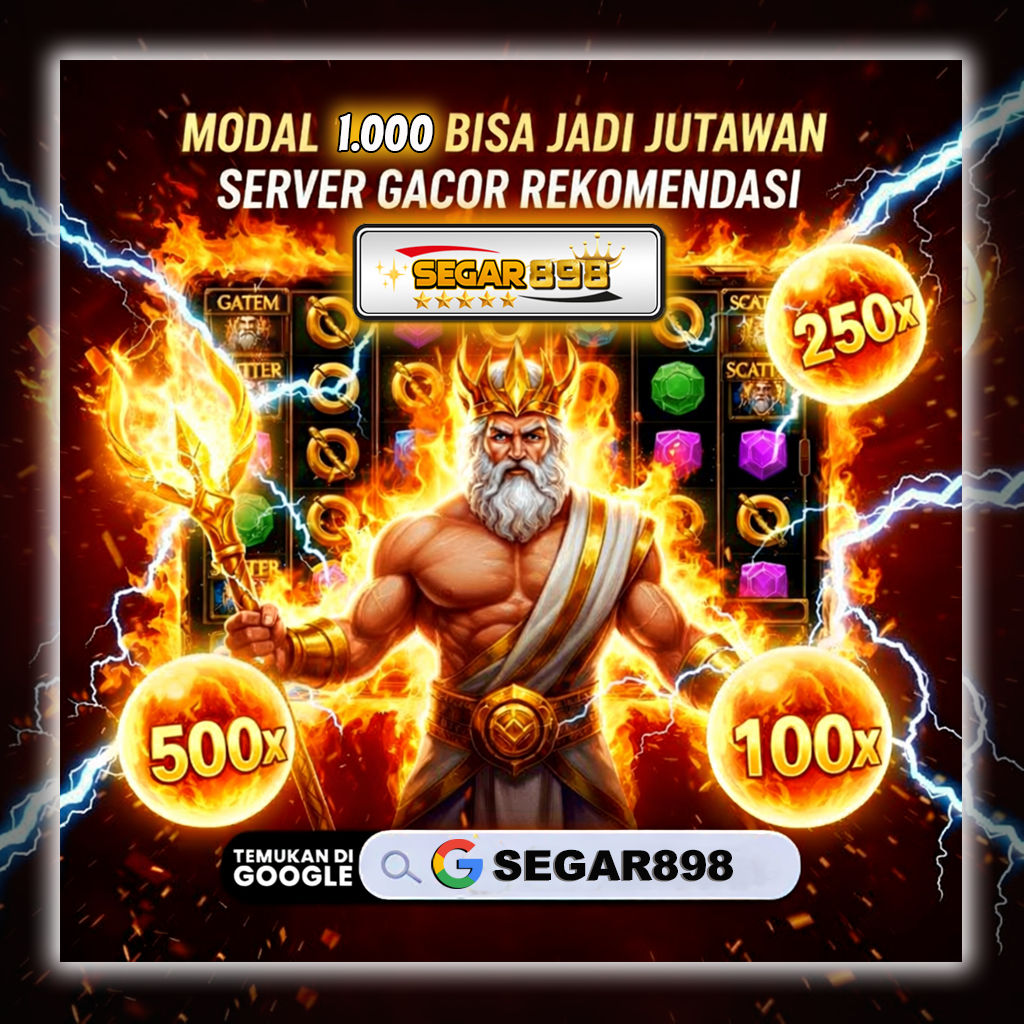 SEGAR898 : Platform Game Online Server Gacor Modal 1.000 Peluang Maxwin