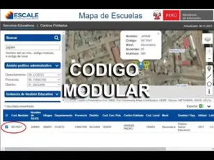 Aprenda a Obtener Código modular de Institución Educativa