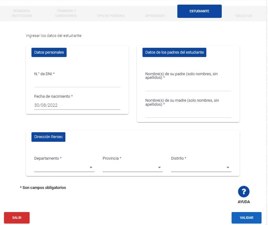 Obtener y Descargar el certificado de estudios secundarios