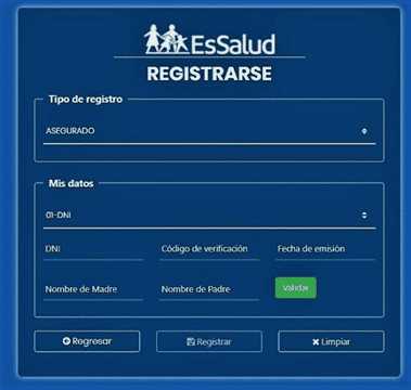 Consultar la acreditación en EsSalud