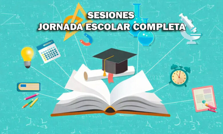 Sesiones JEC 2026 Jornada Escolar Completa 2026