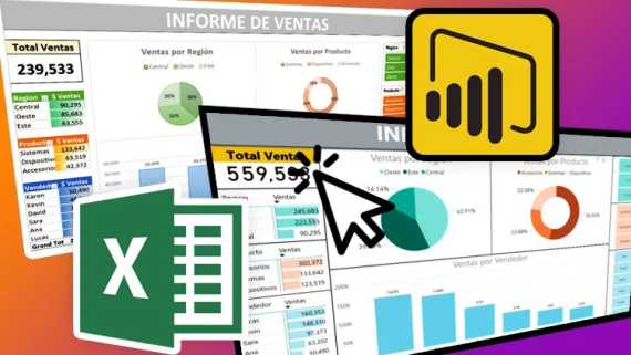 Aprende a Transformar Datos en Reportes Visuales con Excel y Power BI