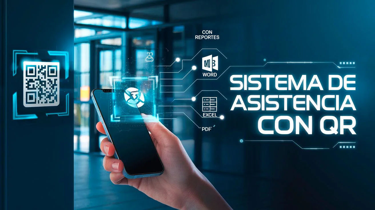 Control asistencia código QR AsisQR con notificaciones automáticas WhatsApp SMS email para colegios en Perú