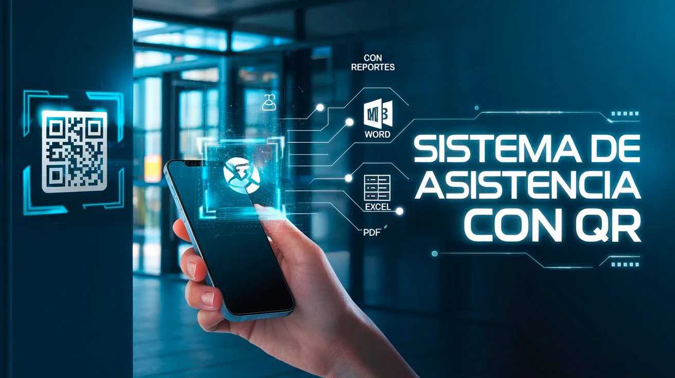 Control asistencia código QR AsisQR con notificaciones automáticas WhatsApp SMS email para colegios en Perú