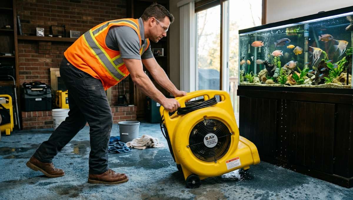Aquarium Leak Cleanup in Des Plaines, IL