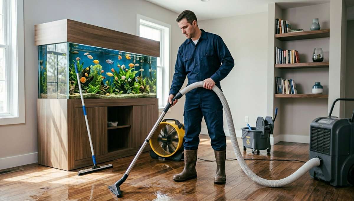 FAQS about Aquarium Leak Cleanup Services in Des Plaines, IL