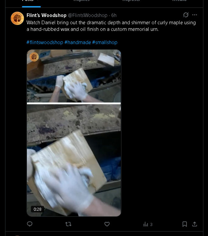 The same Postango post, live on X