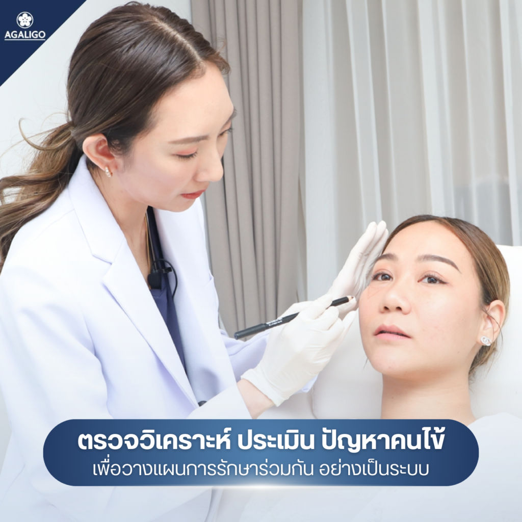 ตรวจวิเคราะห์ ประเมิน ปัญหาคนไข้ เพื่อวางแผนการรักษาร่วมกัน อย่างเป็นระบบ