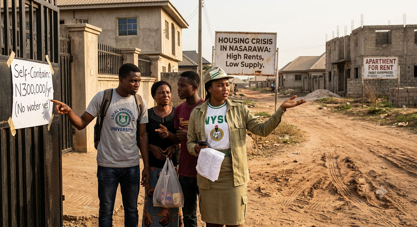 House Hunting in Nasarawa State: Residents, Students and Corps Members Raise Concerns Over Rising Housing Challenges