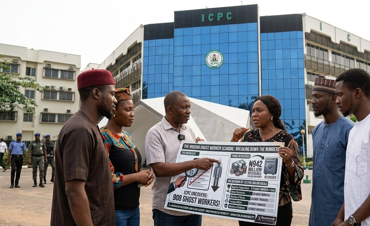 ICPC Uncovers 908 Ghost Workers, Stops ₦942 Million in Questionable Salary Payments