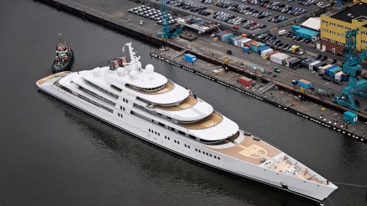 define mega yacht