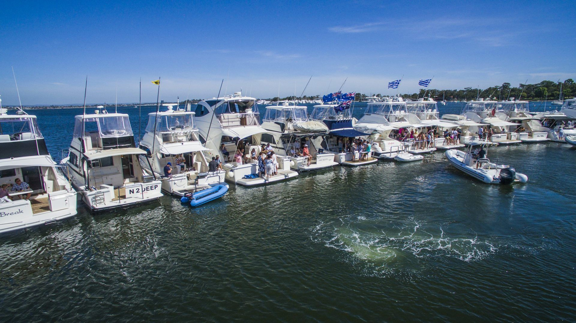 World-record Riviera raft-up in Western Australia as R Marine Perth ...