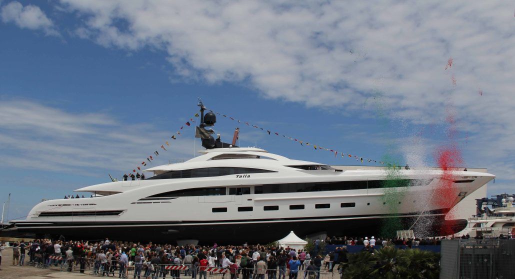 CRN "Yalla" 73 M Superyacht launch