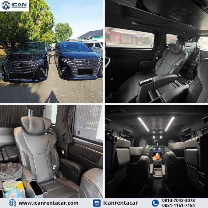 sewa alphard medan