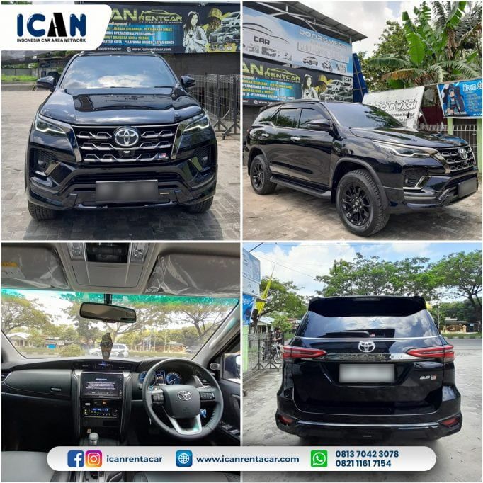 rental fortuner di bandung