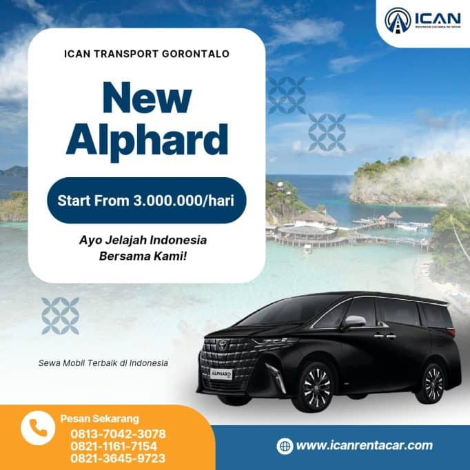 sewa alphard gorontalo