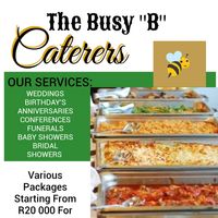 Book The Busy B Food's & Treats for your wedding, event or function on EventBookr South Africa.