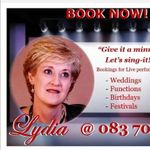 Lydia van Niekerk is a Solo Singer from Gauteng | Book them on EventBookr South Africa