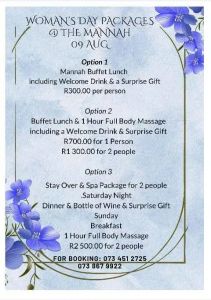 Women's Day Buffet Lunch