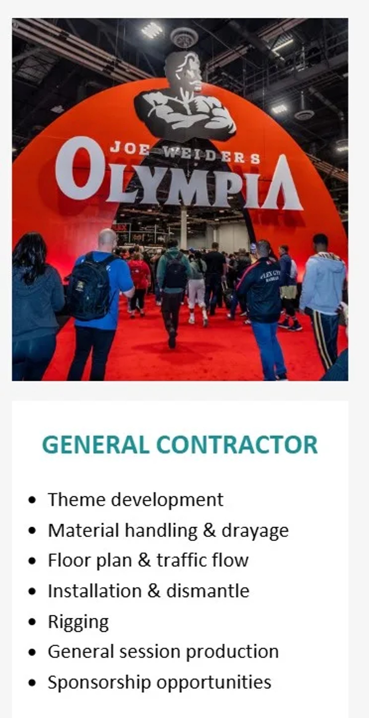 Event venue, vendors, and service providers in United States