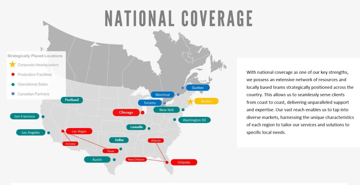 Event venue, vendors, and service providers in United States